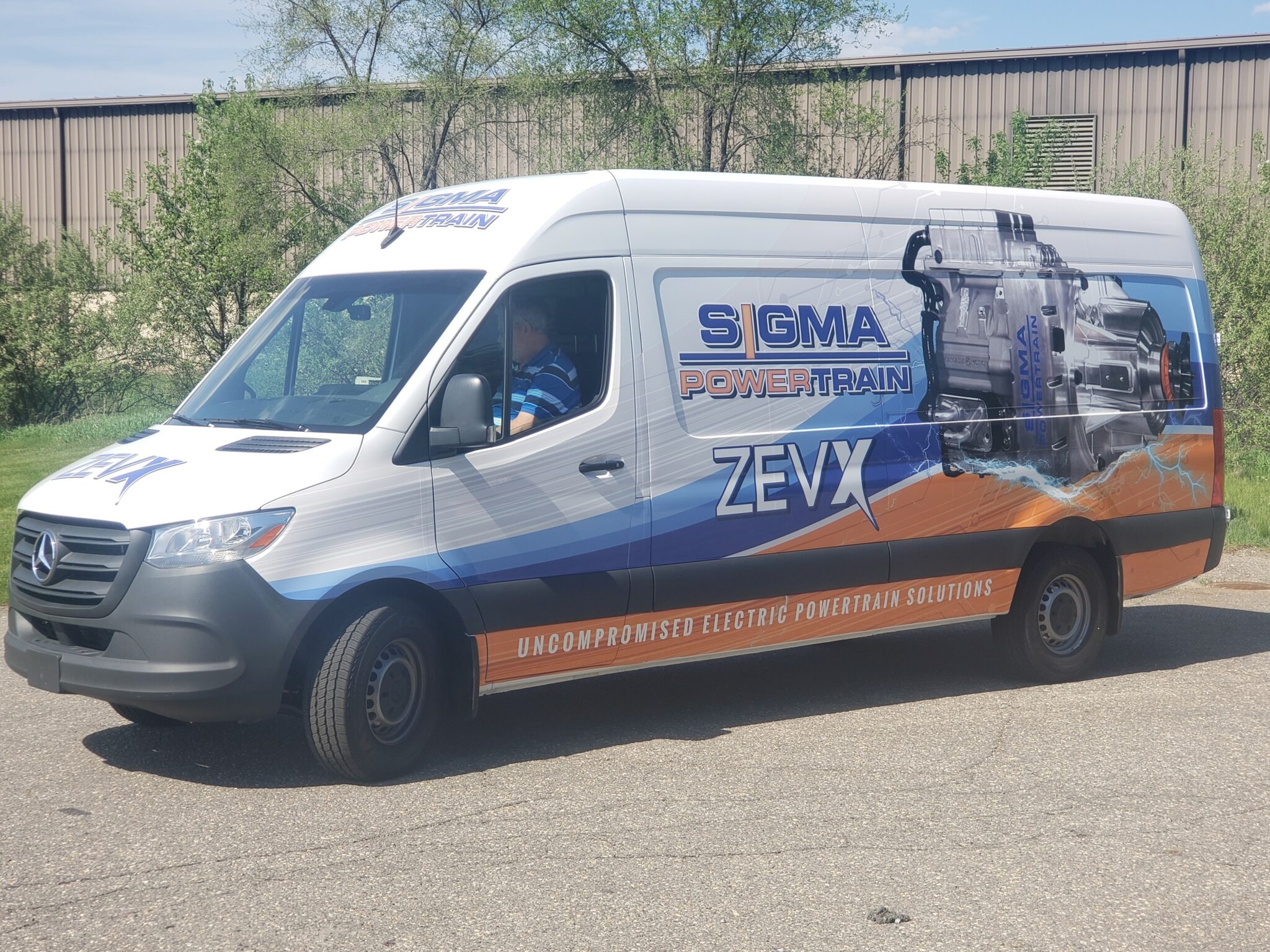 Sprinter Van All Electric Transmission Sigma Powertrain